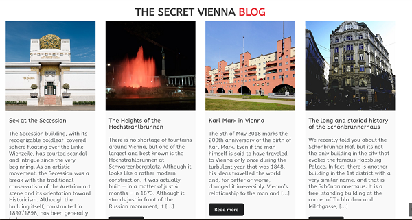 Secret Vienna Blog